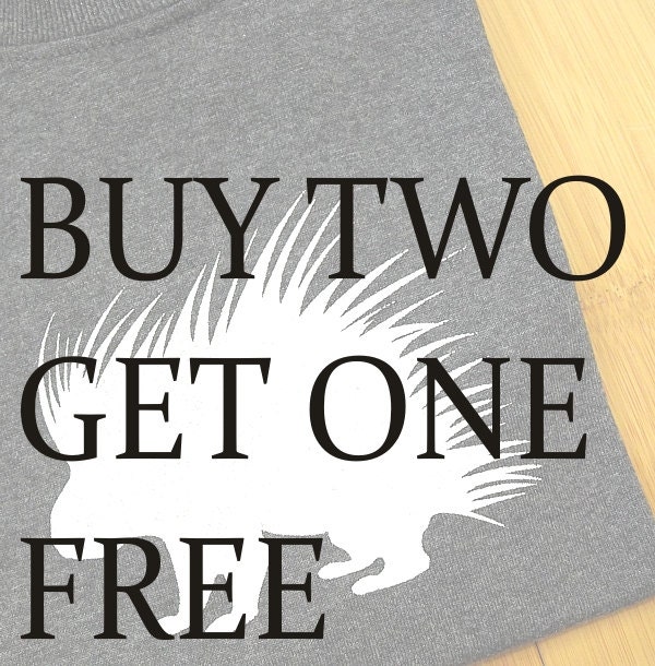 Tshirt - Buy Two Get One Free