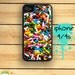 Capsule iPhone 4S / 4 Silicon and Hard Plastic 3 Part Phone Case / Rainbow Candy Sprinkles Fits IPhone 4 and IPhone 4S
