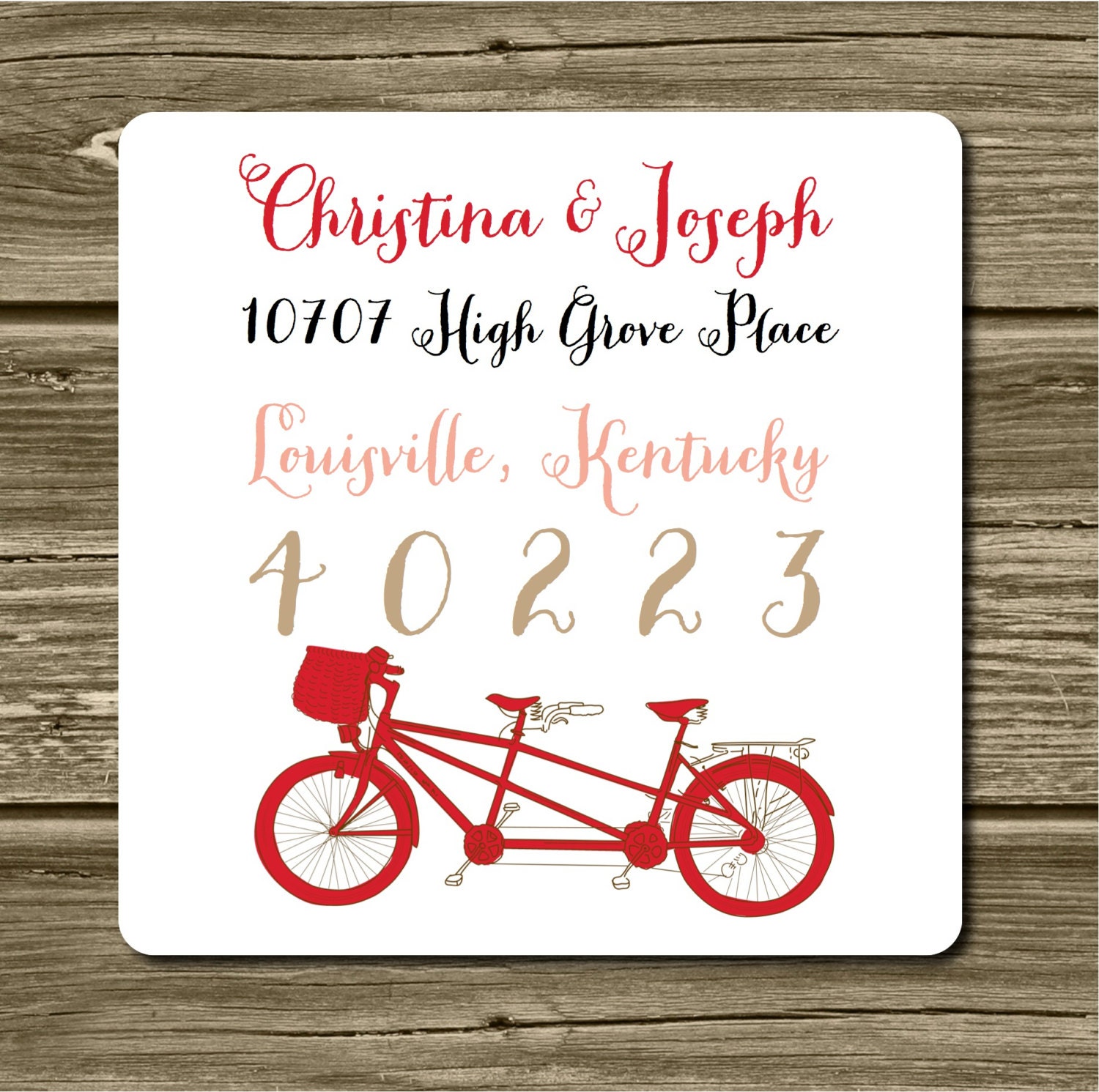 SALE. Custom Address Label Sticker. 150 Stickers. Wedding Stickers. Hostess Gift. Product Label. Custom Sticker. 2.5 inch Rounded Square.