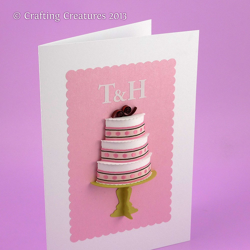 3D Cake Collection - Paper Die Cutting with SVG, DXF, and PDF instructions