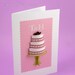 3D Cake Collection - Paper Die Cutting with SVG, DXF, and PDF instructions