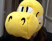 Yoshi winter fleece hat -Made to order