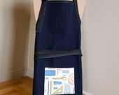 Elementary student apron with fun tool pocket