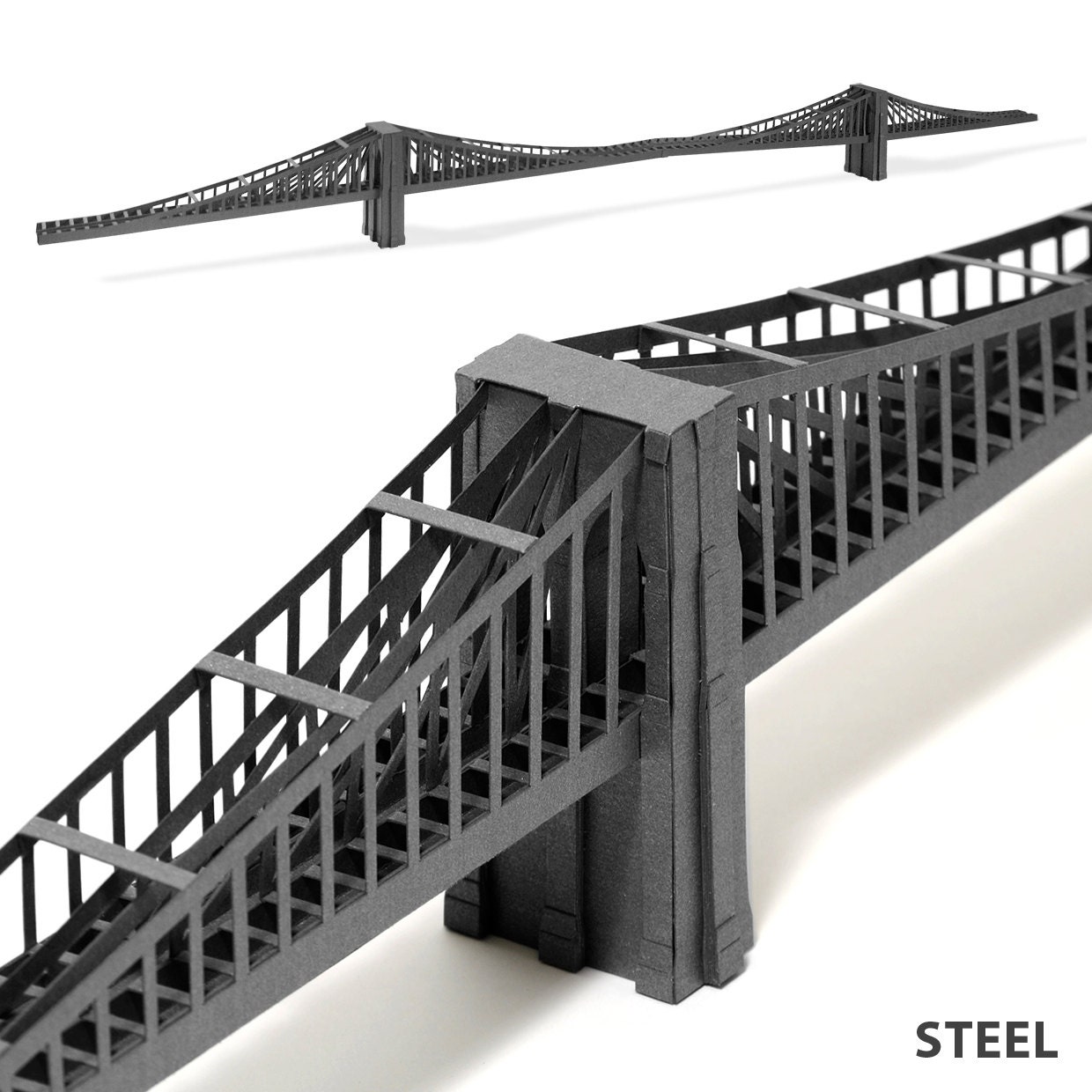 Brooklyn Bridge Paper Model (KIT)