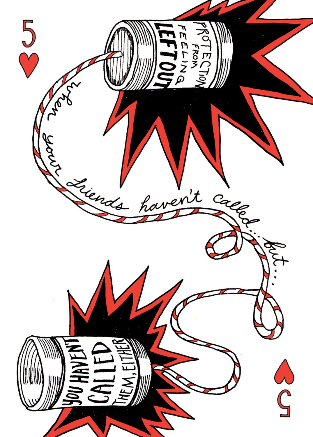 Left Out - Portable Fortitude Print 8.5x11
