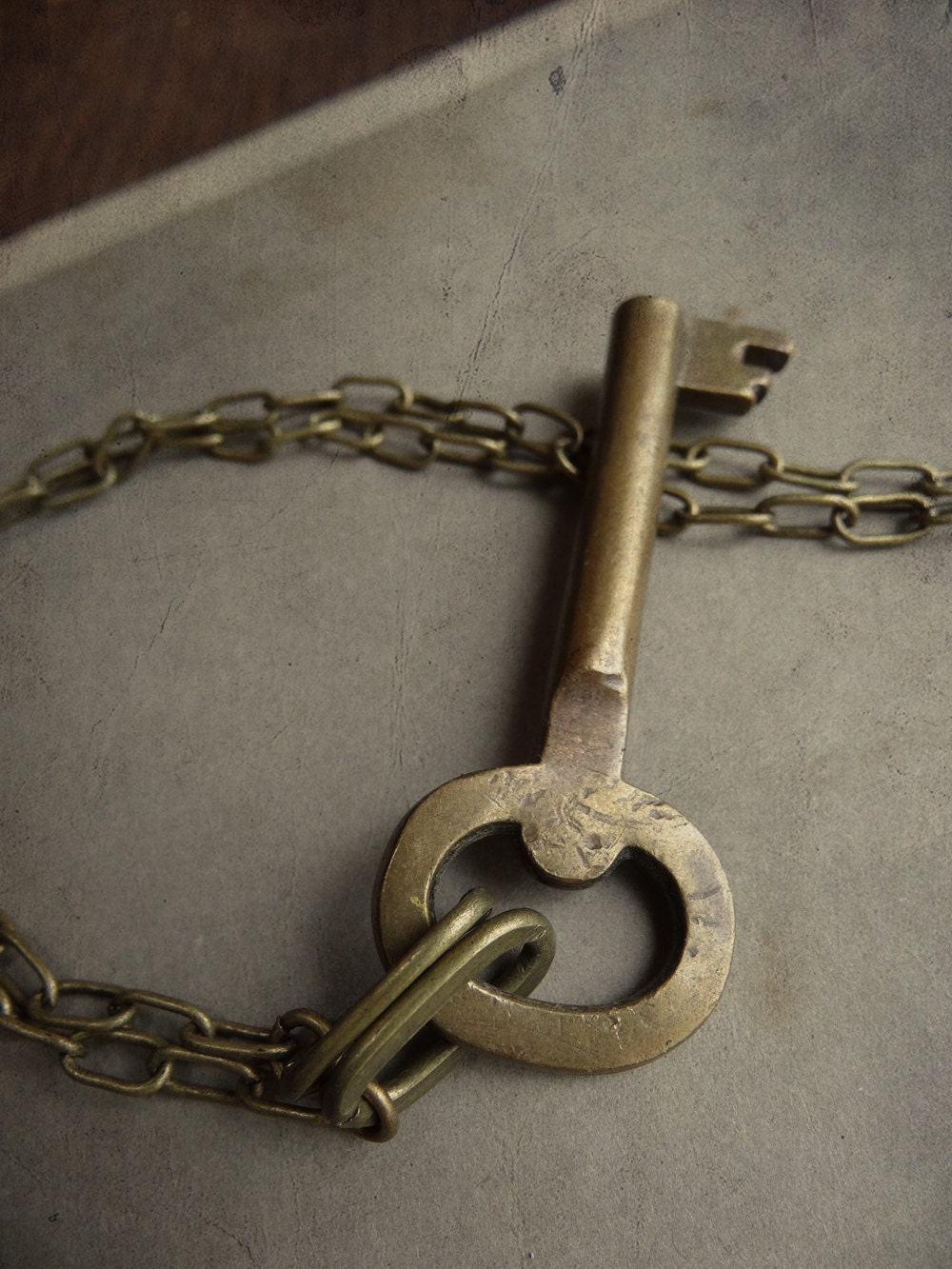 Antique Skeleton Key Necklace - Significance No. 027