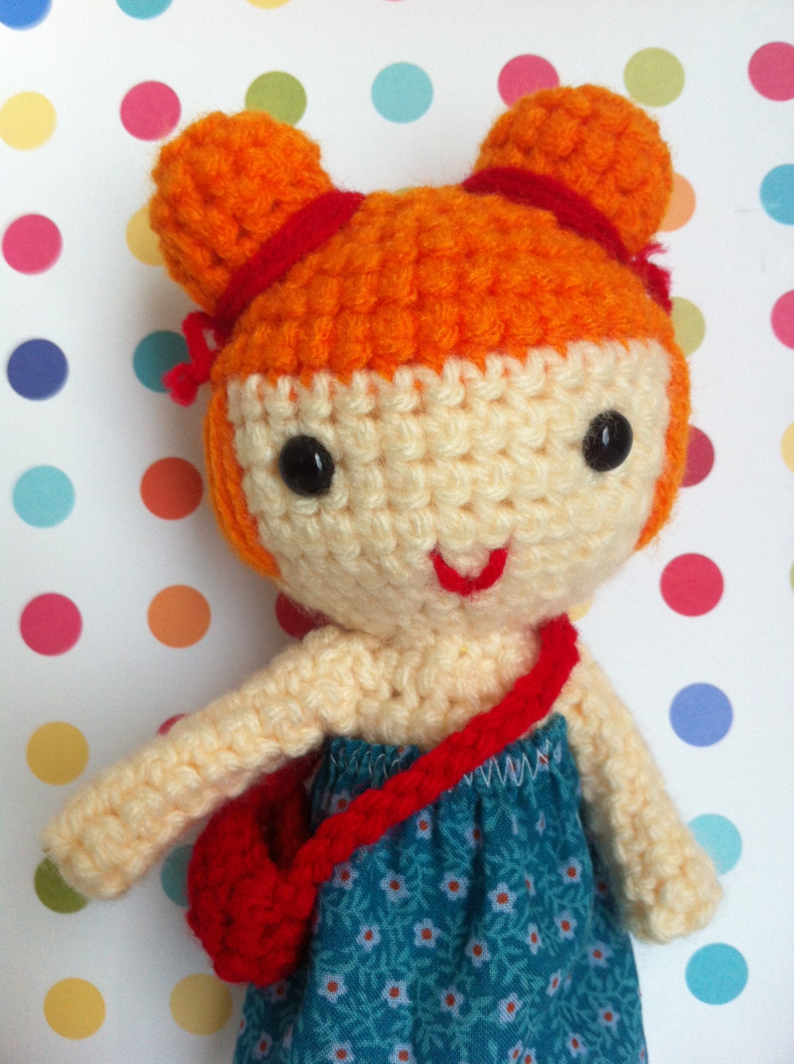 Orange hair doll