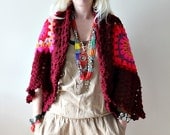 Afghan Crochet Cardigan