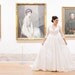 Princess Style Wedding Dress with Lace Sleeves