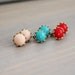 Simple Stone Studs - Blush, Turquoise, or Cherry