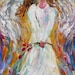 Fine Art Print 10 x 20 from oil painting by Karen Tarlton - Spring Angel