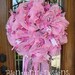 Baby Girl Wreath / Door Hanger