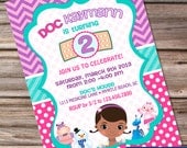 Printable Party Invitation- Doc McStuffins Inspired Design Il_170x135