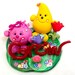 GROW Garden Parker & Lolly Figurine - Polymer Clay Character StoryBook Scene Sculpture