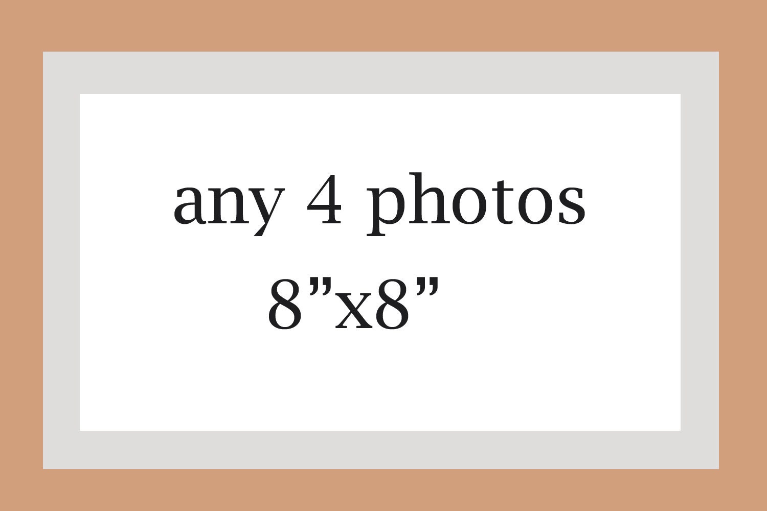 Any 4 8x8 fine art photography prints, personalized home decor, modern office, for men, for you, pick your own