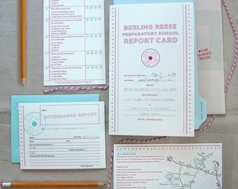 Reports Are In - Wedding Invitation SAMPLE