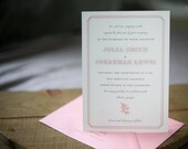 Custom Wedding Invitation Suite - Sweet Love Invitations
