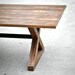 Reclaimed Wood Dining Table - The Kinzua - Custom Furniture