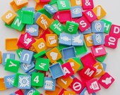 108 Vintage Scrabble Rebus Tiles 1986
