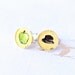 Son of Man - Magritte inspired cuff links, men's accessory, jewelry for men, wearable art, apple and bowler hat, LIMITED EDITION