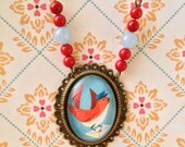 Have Love Will Travel Necklace w/beads