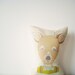 Mr. Deer, stuffed animal pillow, woodland nursery decor