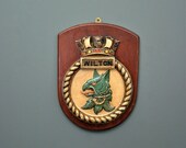 1950's Royal Navy Plaque from England - Wilton