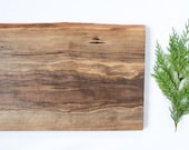 Discounted Wood Cutting Board, Natural Edge Salvaged Black Walnut 818, Ready to Ship