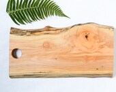 Natural Edge Cheese Board, Salvaged Maple Wood 832, Ready to Ship