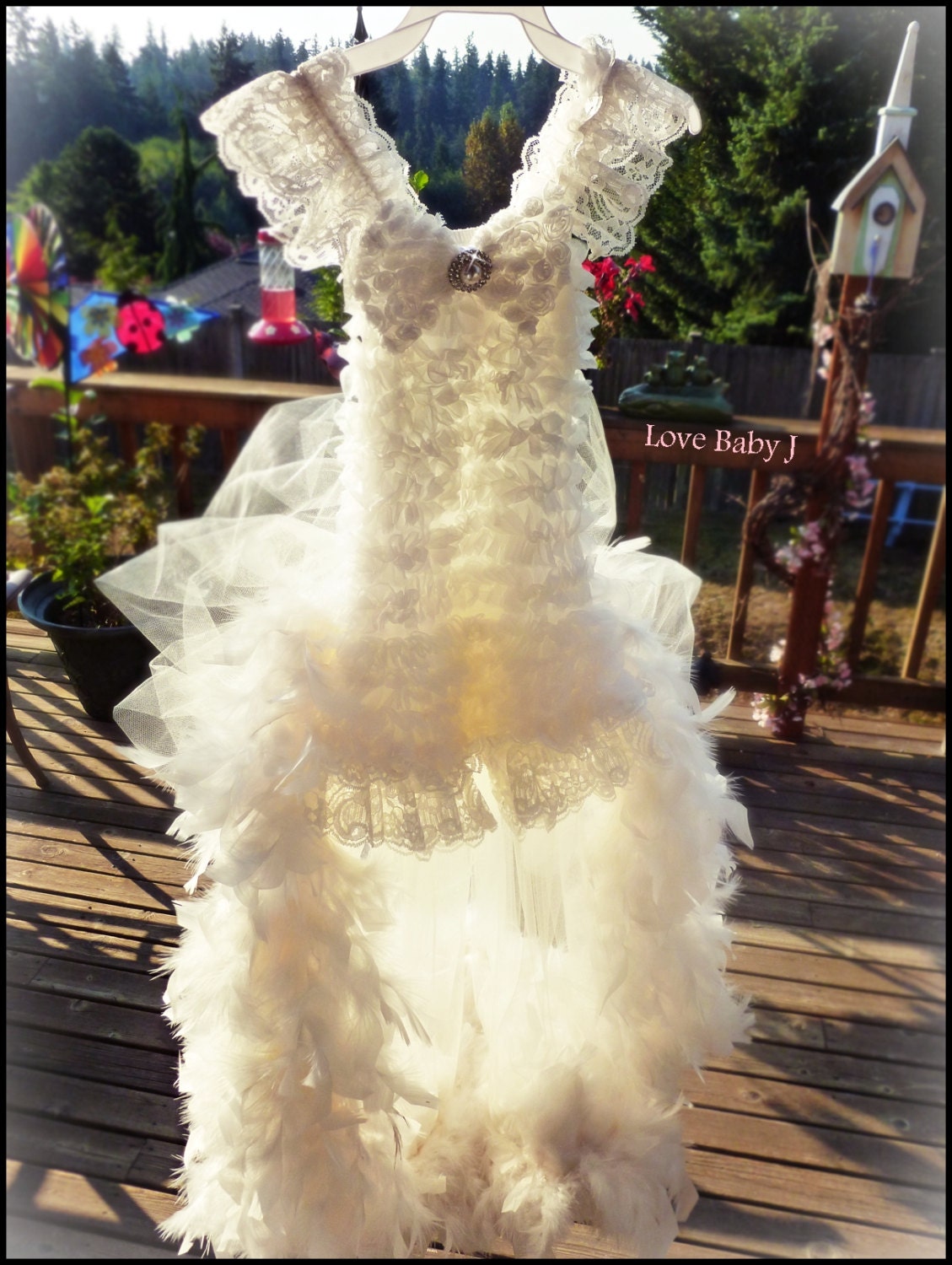 Little House On The Prairie Meets Love Baby J... A Haute Couture Design For Girls