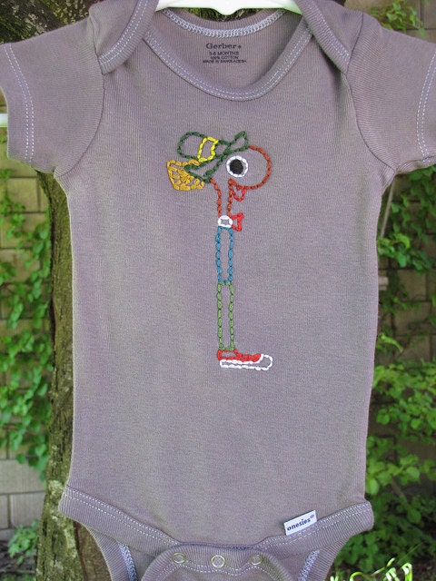 Lowly Worm Baby Onesie