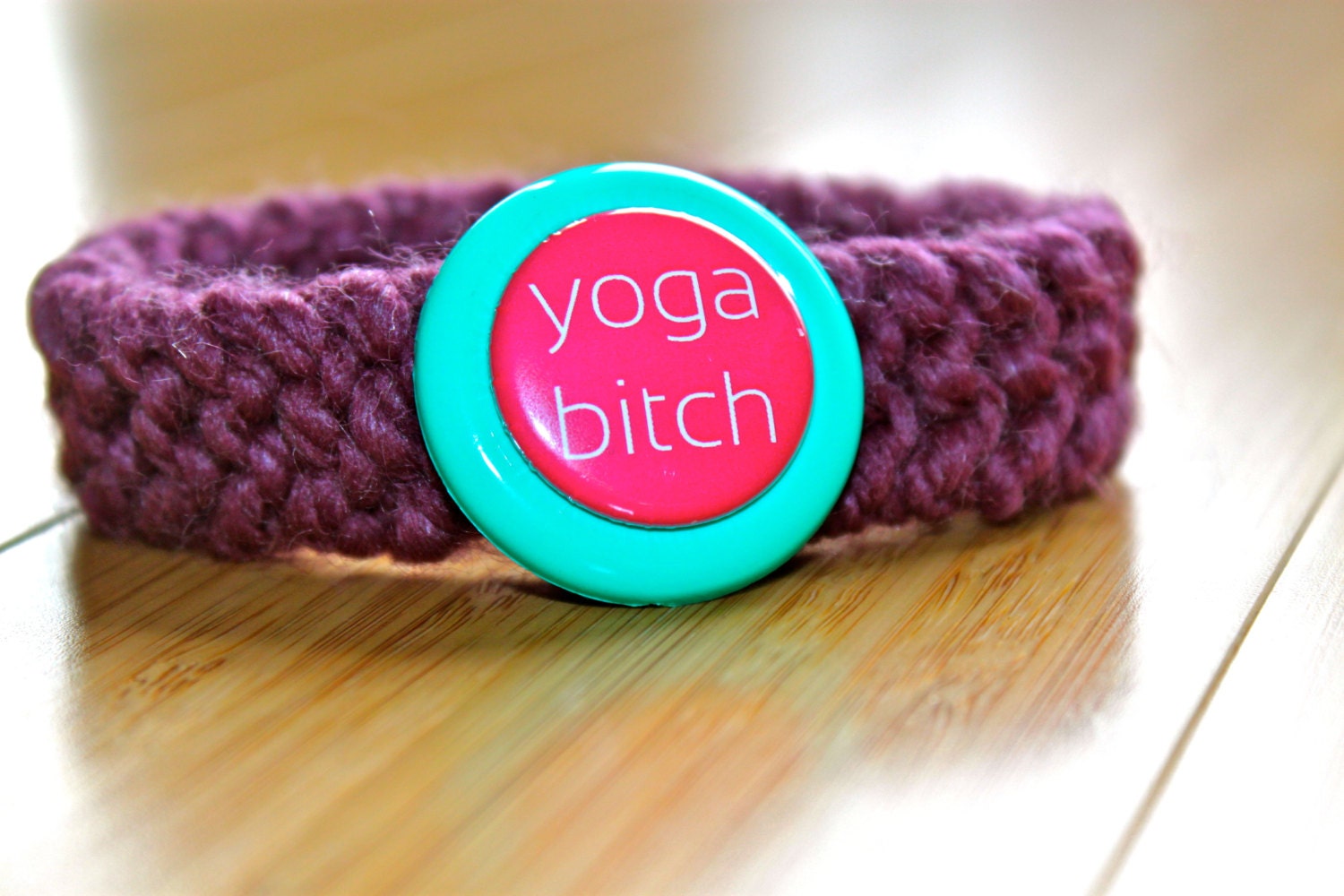 Yoga Bitch Kitty Cat Collar