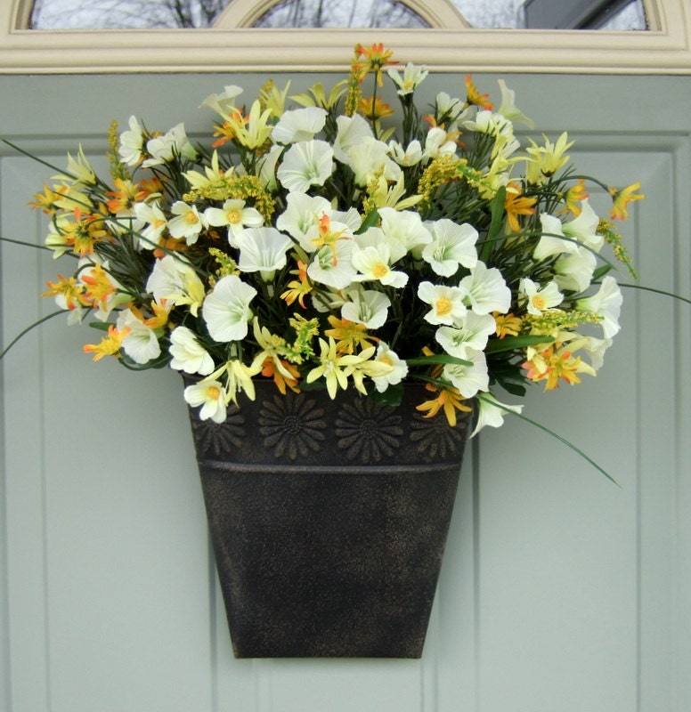 Summer Wreath - Wreath for Door - Door Basket
