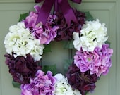 Summer Wreath - Summer Hydrangea Wreath