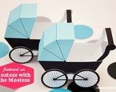 Baby Carriage Favor Box - DIY Printable PDF Il_170x135
