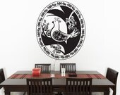 Vinyl Wall Decal Sticker Bird Portrait OSDC443s