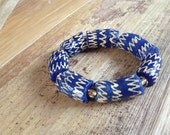 Handmade African Beaded Stretchy Bracelet