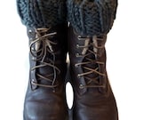 Knit Boot Cuffs - Boot Toppers - Leg Warmers - Custom Colors