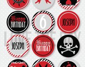 Pirate Party PRINTABLE Party Circles by Love The Day Il_170x135