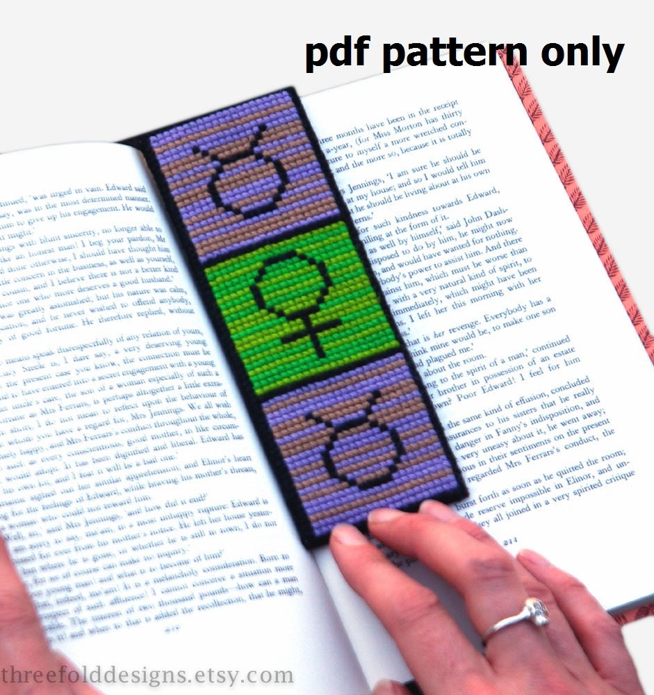 Taurus Cross Stitch Pattern PDF Astrology Zodiac
