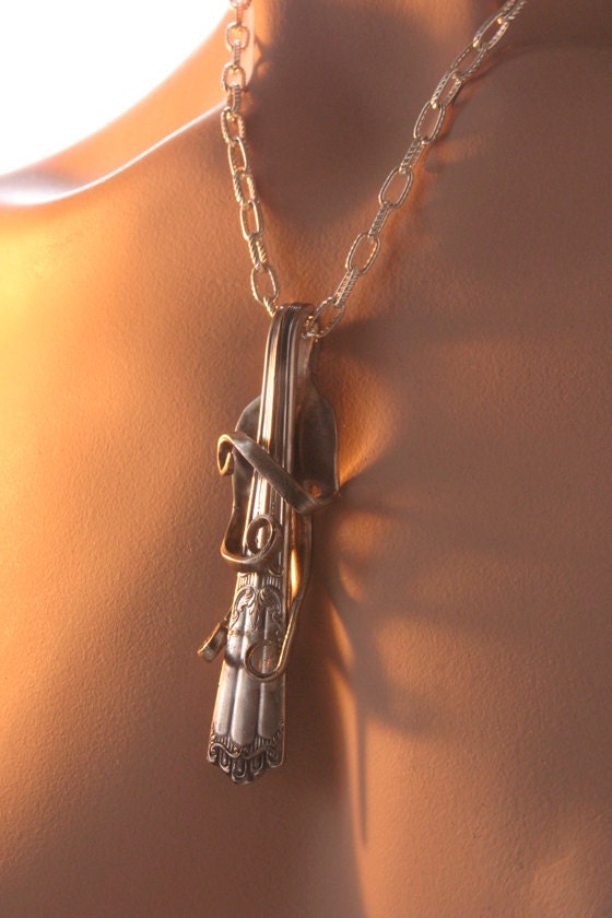 Fork Art Neckless