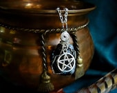 Obsidian Pentacle Amulet