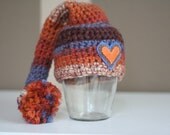 Crochet Pixie Hat (Newborn)