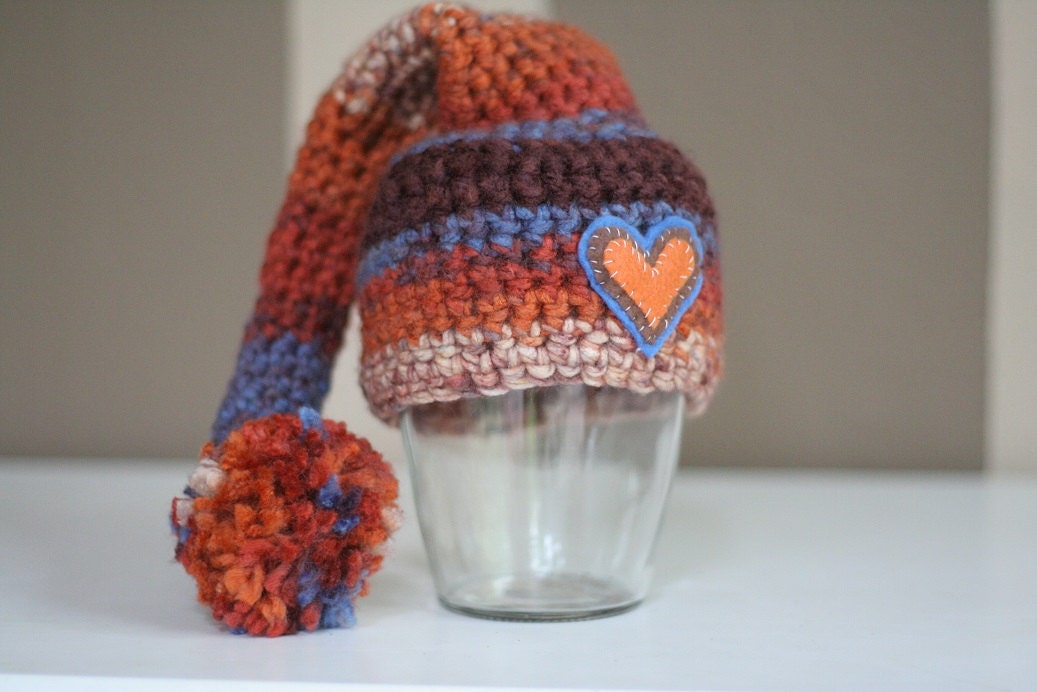 Crochet Pixie Hat (Newborn)