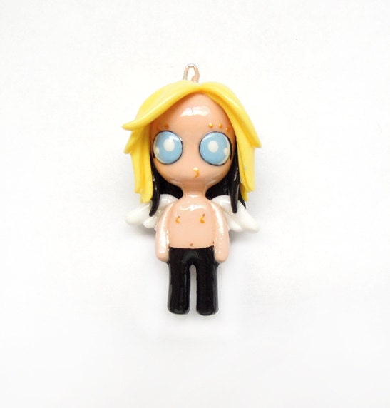 SALE - Lassiter - Miniature Sculpture - Charm Pendant