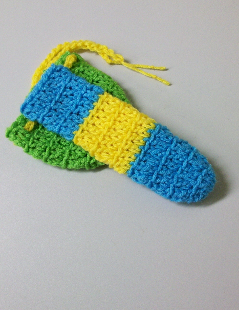 Ribbed Cock Cozy Drawstring Ball Pouch