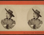 Very Rare George Armstrong Custer Stereoview // Civil War