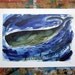Whale art, blue sea, fish home decor. Print of my illustration, I Whale Always Love You. Love decor, baby shower or anniversary gift