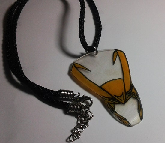 Loki Helmet: Avenger Necklace