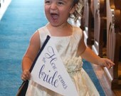 Here Comes The Bride Wedding Sign